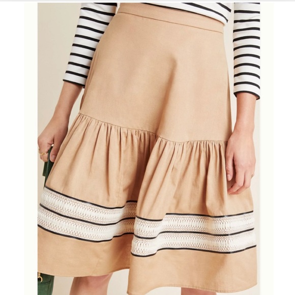 Anthropologie Amit Aggarwal A-line Skirt - Picture 2 of 9
